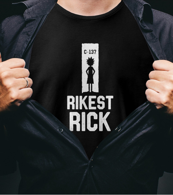 C-137 Rikest Rick Rick And Morty T-Shirt