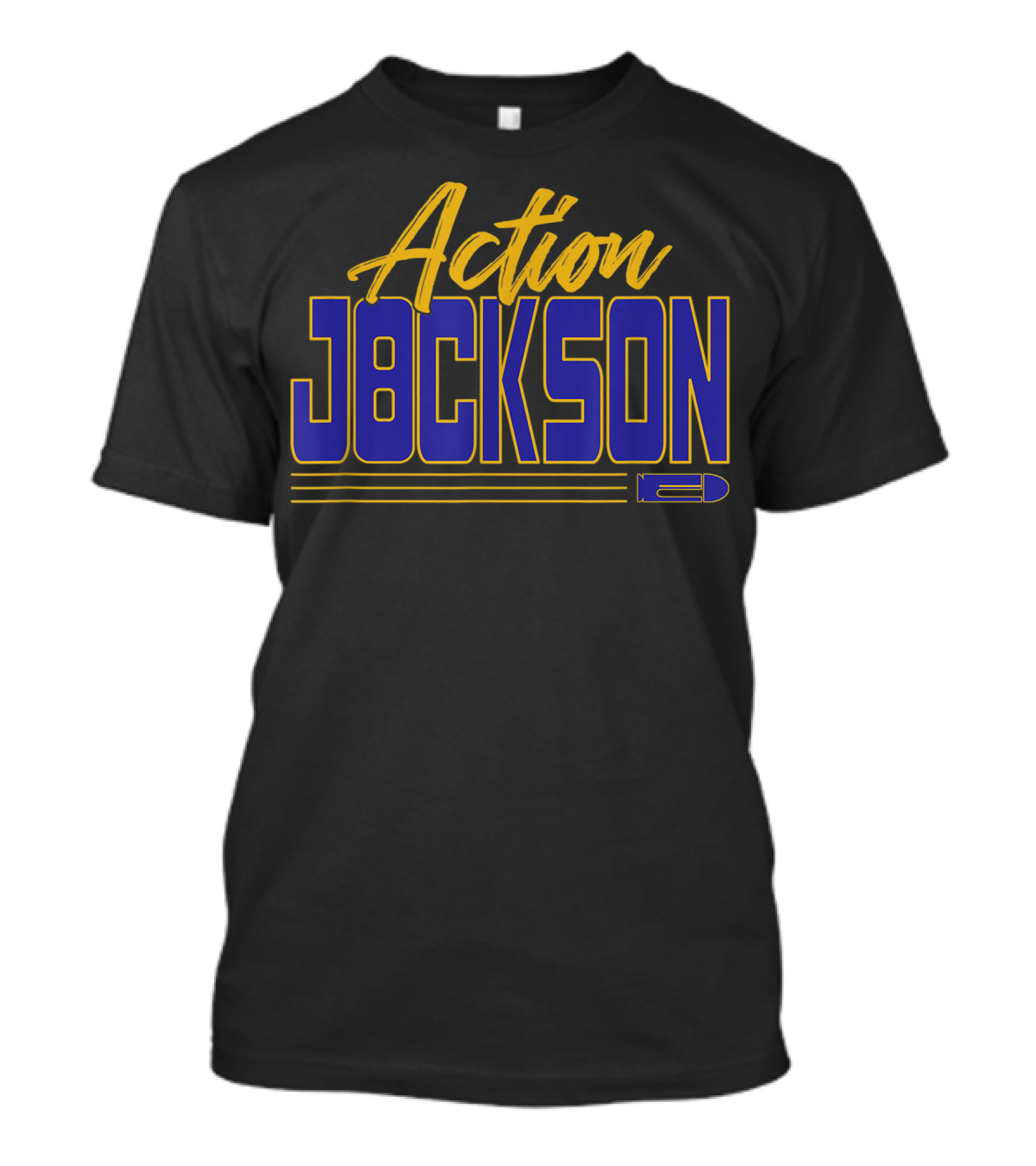 Action Jackson Baltimore Maryland QB 8 T-Shirt
