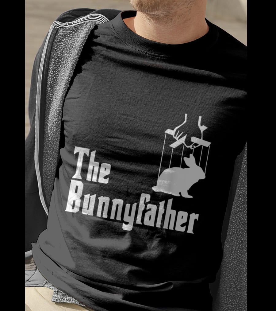 The Bunnyfather Funny Mens Rabbit T-Shirt