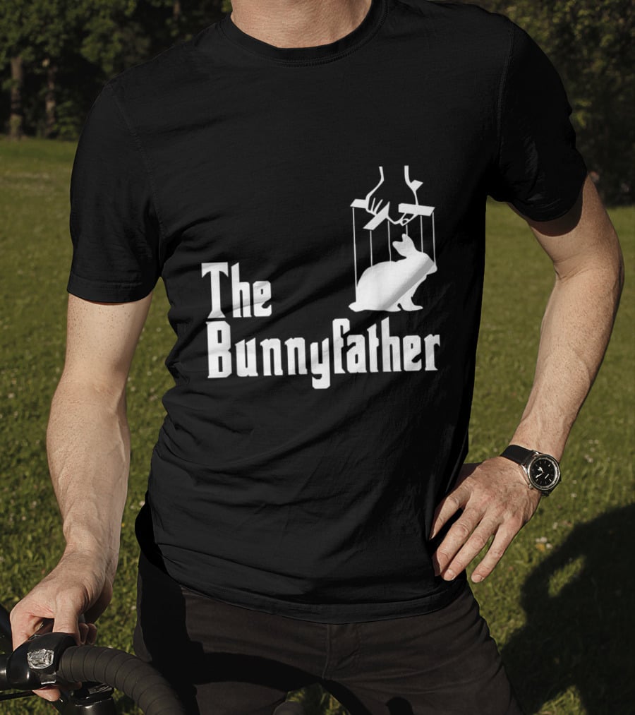 The Bunnyfather Funny Mens Rabbit T-Shirt