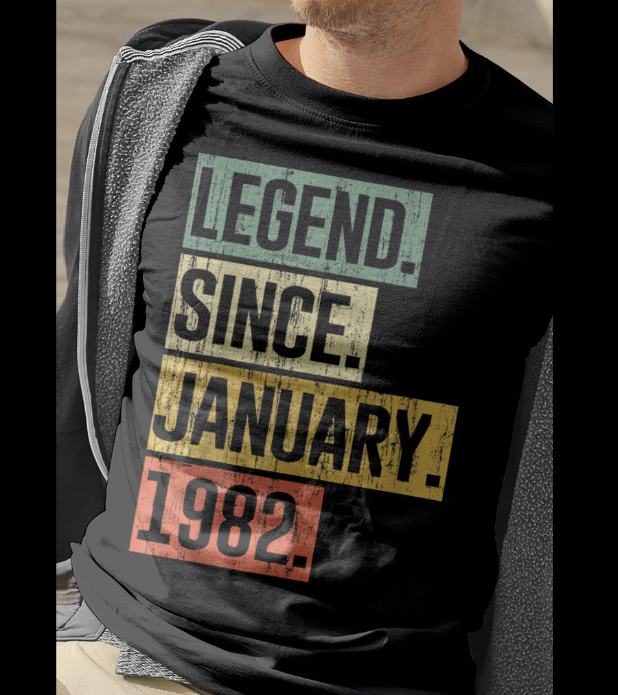 Legend Since January 1982 T-Shirt