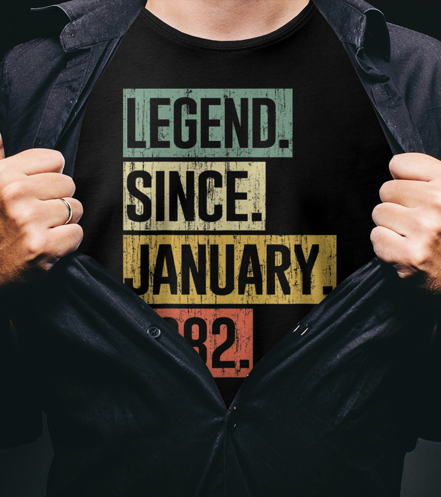 Legend Since January 1982 T-Shirt