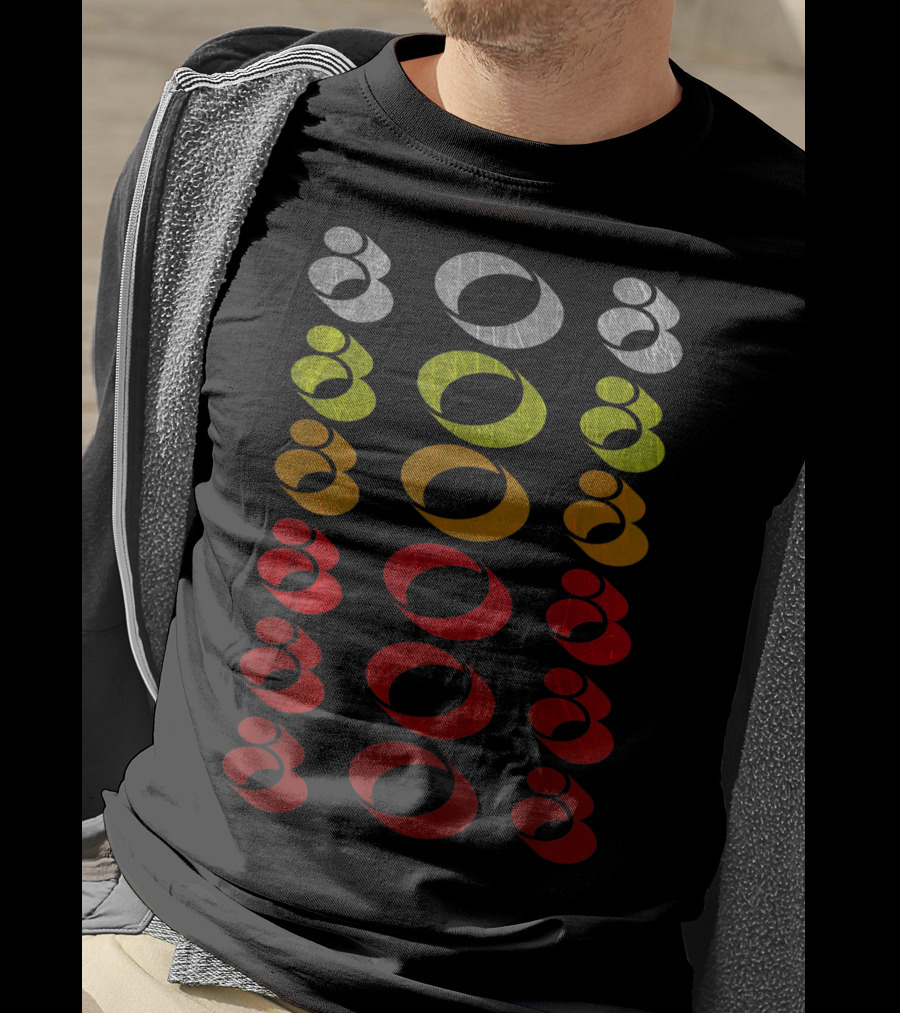 808 Drum Gradient Circles T-Shirt