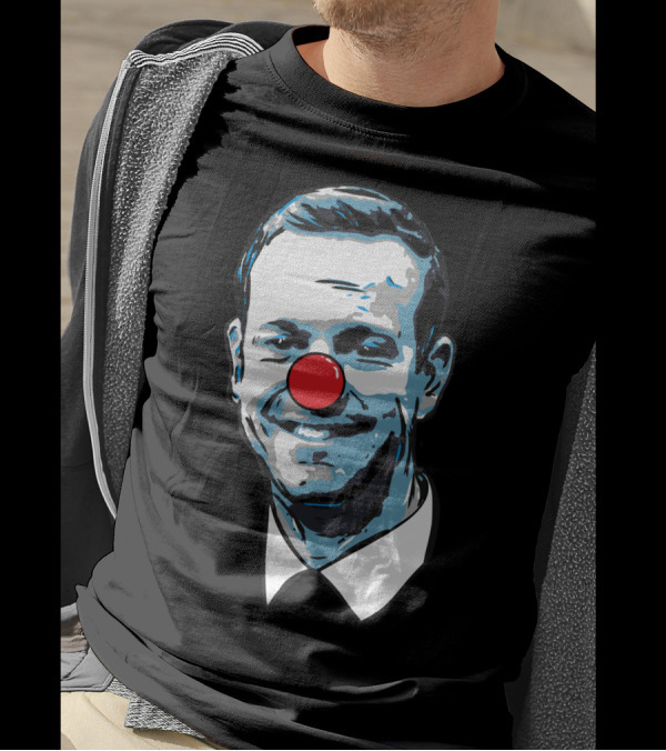 Assistant To The Commish Fraudmann Clown Nose Face T-Shirt