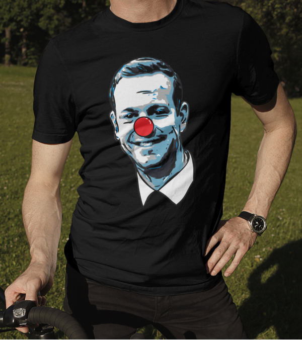 Assistant To The Commish Fraudmann Clown Nose Face T-Shirt