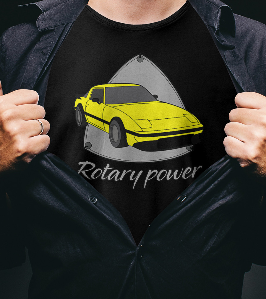 Rotary Power Classic FB RX7 T-Shirt