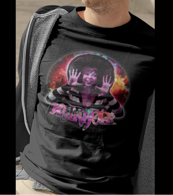 Warholy Cosmic Universe Smiling Striped Alice T-Shirt