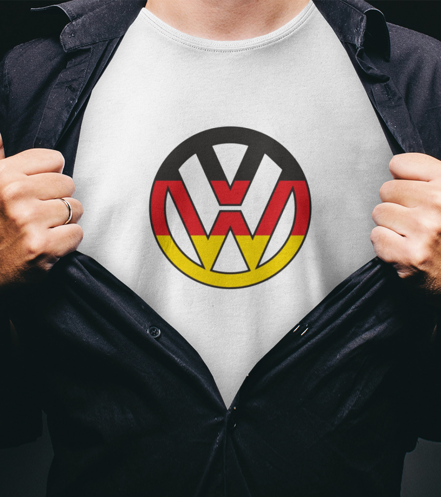 VWGERMANY German Flag Colors VW T-Shirt