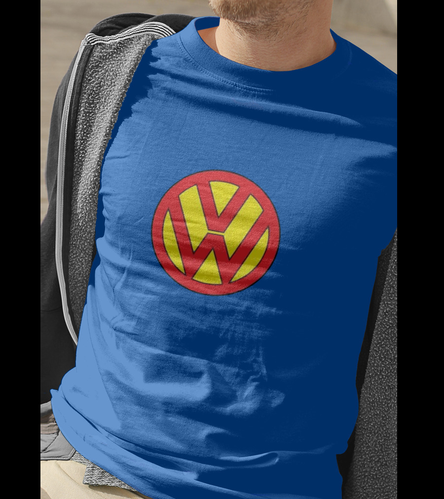 VW Superman Logo Mashup T-Shirt