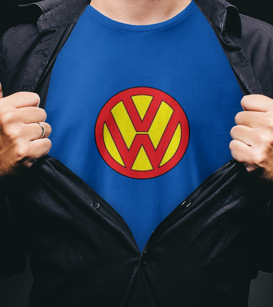 VW Superman Logo Mashup T-Shirt