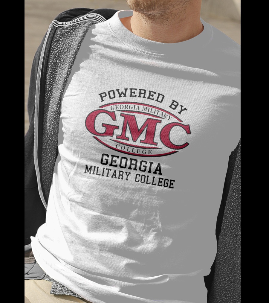 Powered By GMC Georgia Military College T-Shirt