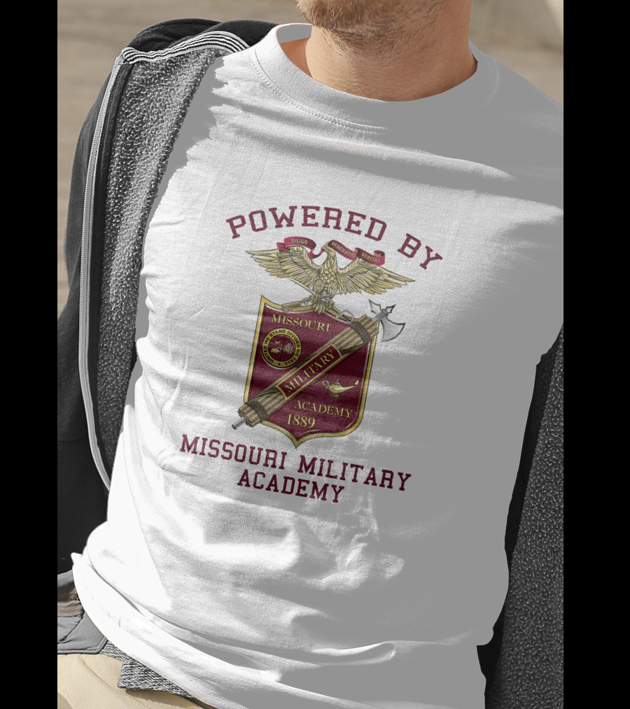 Powered By Missouri Military Academy 1889 T-Shirt