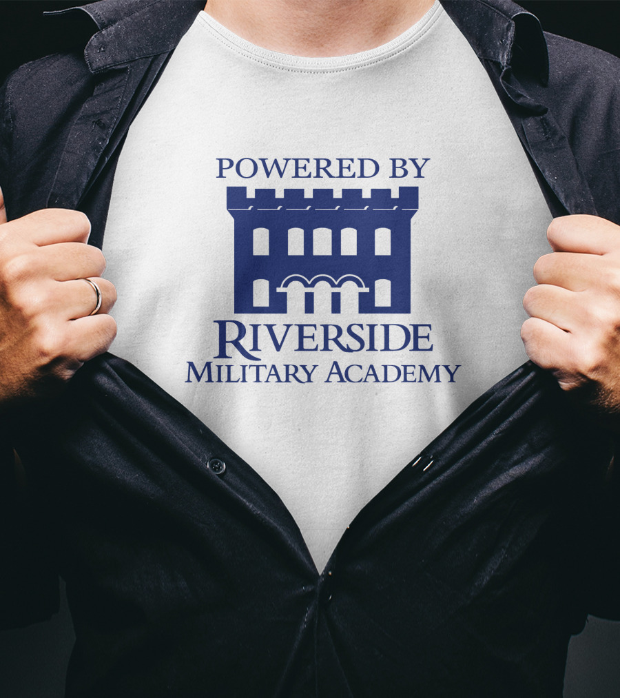 Powered By Riverside Military Academy T-Shirt