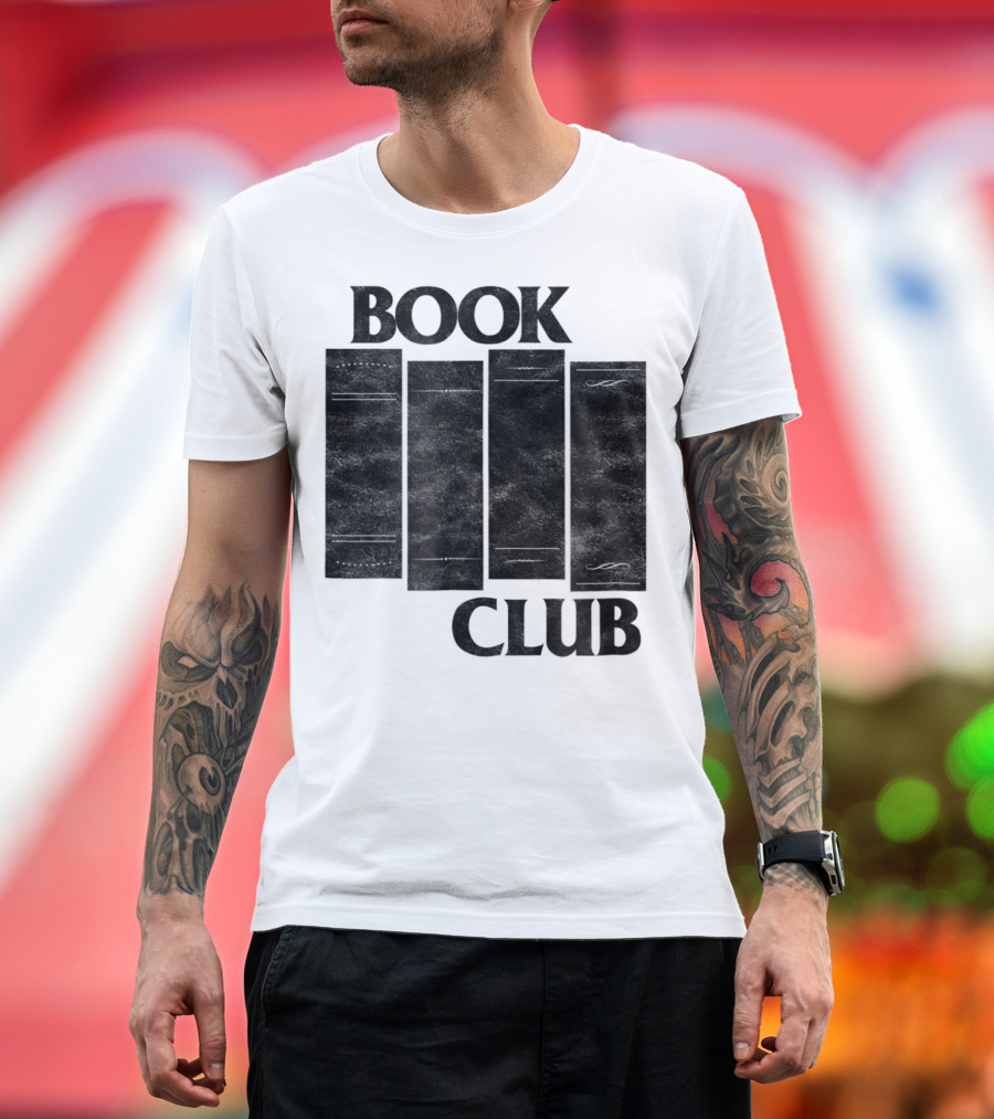 Book Club Nerdy Black Bookish Reader Writer T-Shirt