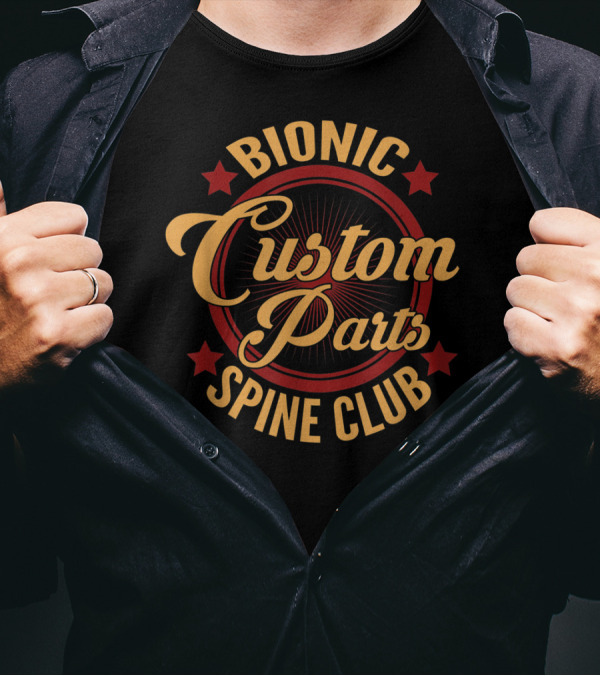 Bionic Custom Parts Spine Club T-Shirt