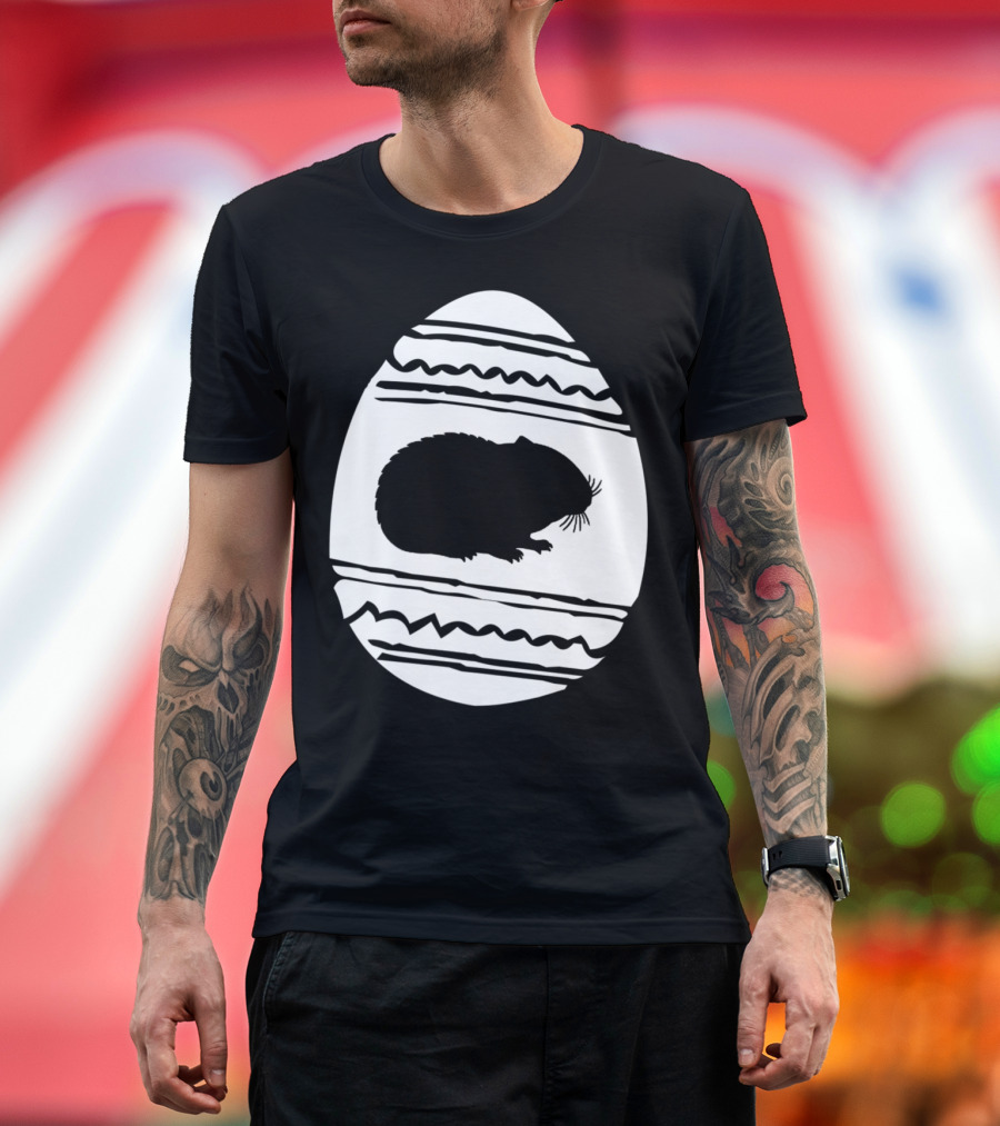 Happy Easter Day Hamster Easter Egg T-Shirt