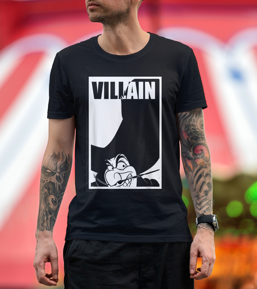 VILLAIN Disney Captain Hook T-Shirt