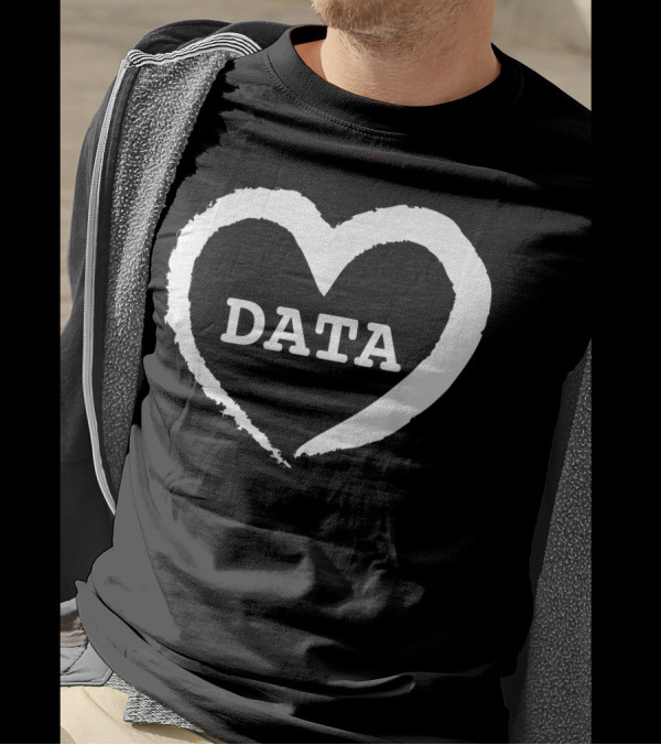 Data Heart - Behavior Analysis For BCBA BCaBA RBT ABA Therapy Enthusiasts T-Shirt