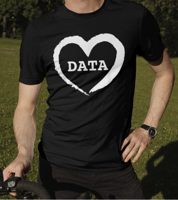 Data Heart - Behavior Analysis For BCBA BCaBA RBT ABA Therapy Enthusiasts T-Shirt