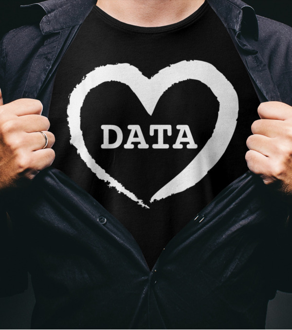 Data Heart - Behavior Analysis For BCBA BCaBA RBT ABA Therapy Enthusiasts T-Shirt