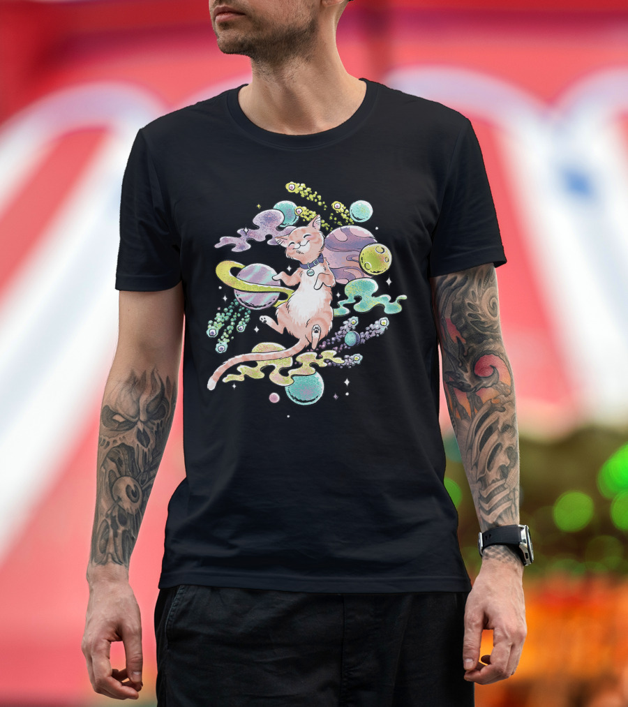 Marvel Captain Marvel Celestial Goose Cosmic Adventure T-Shirt