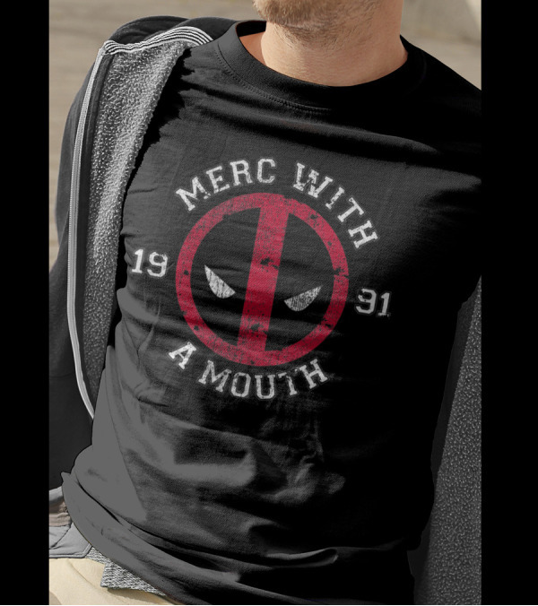Marvel Deadpool Merc With A Mouth 1991 T-Shirt
