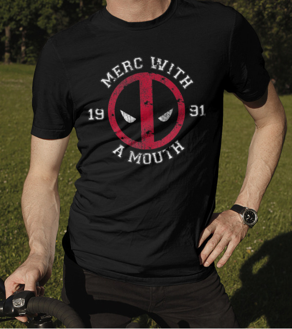 Marvel Deadpool Merc With A Mouth 1991 T-Shirt
