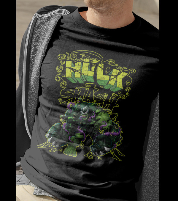 Marvel Maximum Venom: Hulk Smash Venomized Spider-Man 8E T-Shirt