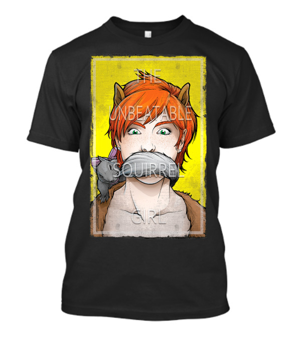Marvel The Unbeatable Squirrel Girl With Squirrel T-Shirt