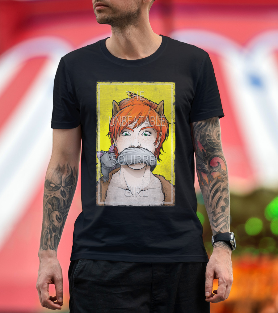Marvel The Unbeatable Squirrel Girl with Squirrel T-Shirt