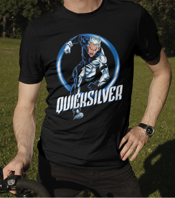 Marvel X Men Quicksilver Dynamic Dash Heroic Speed Power T-Shirt