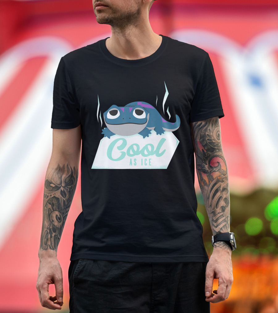 Disney Frozen 2 Bruni Salamander Cool As Ice T-Shirt