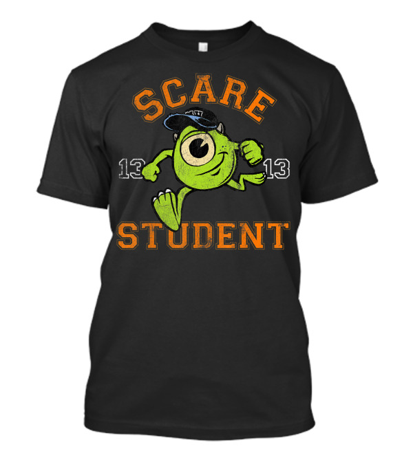 Disney Pixar Monsters University Mike 13 Scare Student T-Shirt