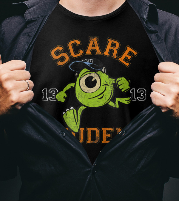 Disney Pixar Monsters University Mike 13 Scare Student T-Shirt