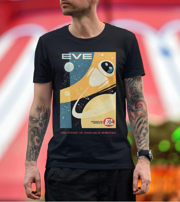 Premium T-Shirt: Eve Developed and Produced by BnL the Finest in Research Robotics T-Shirt Eve Developed and Produced by BnL the Finest in Research Robotics T-Shirt