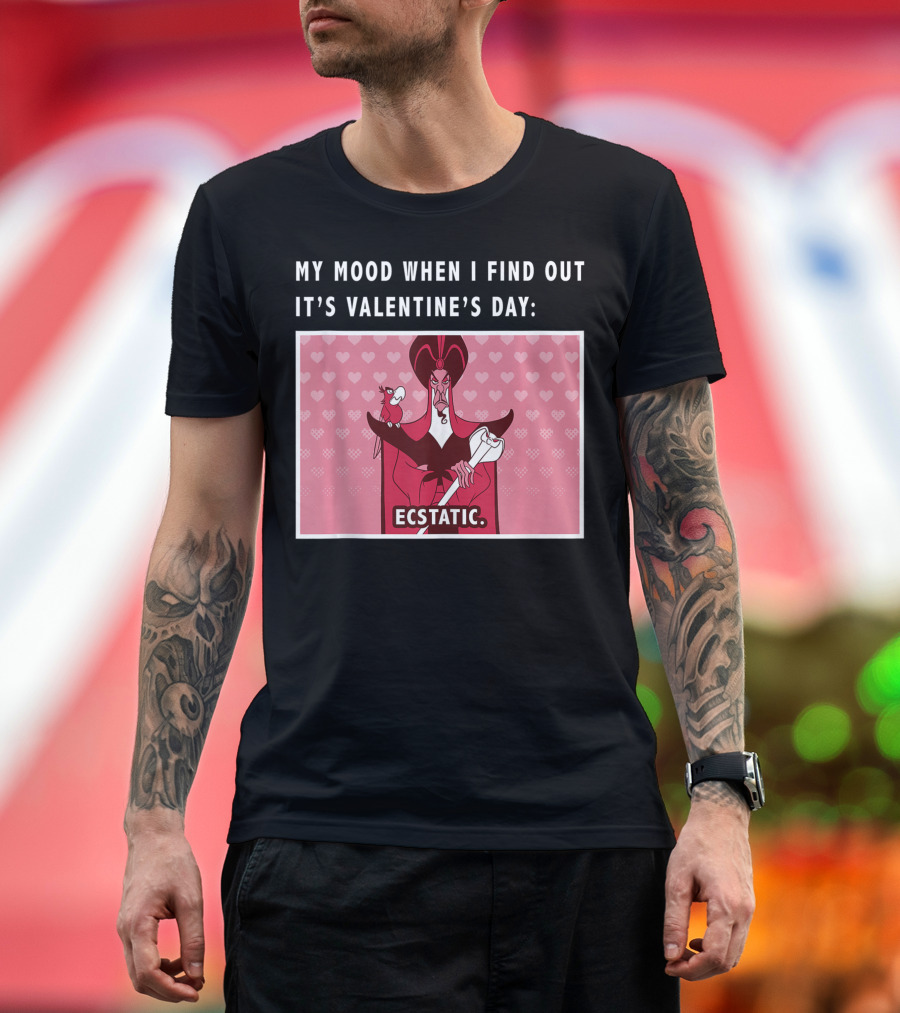 Disney Villains Jafar Valentine's Ecstatic Mood T-Shirt