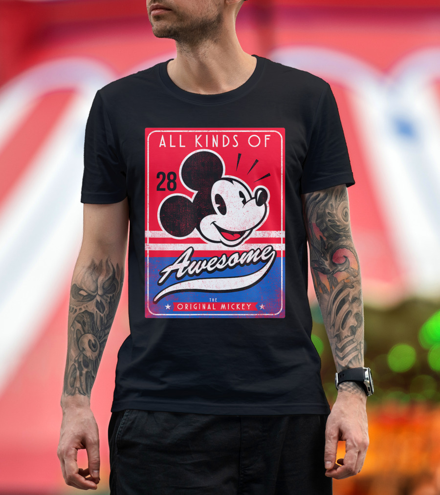 All Kinds Of Awesome 28 The Original Mickey T-Shirt