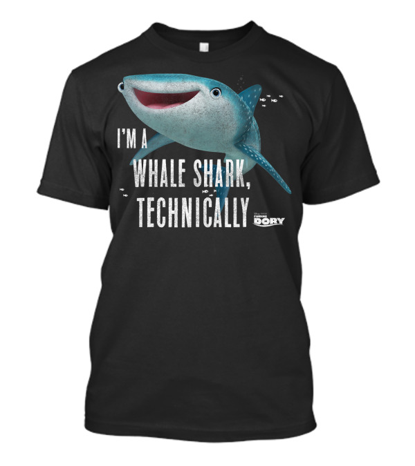 Disney Pixar Finding Dory I'm A Whale Shark Technically T-Shirt
