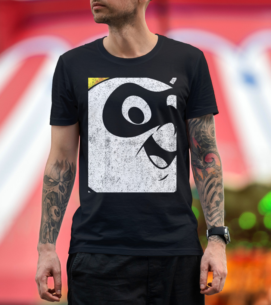 Disney Pixar Incredibles 2 Jack Jack Flame Head Retro Distressed Print T-Shirt
