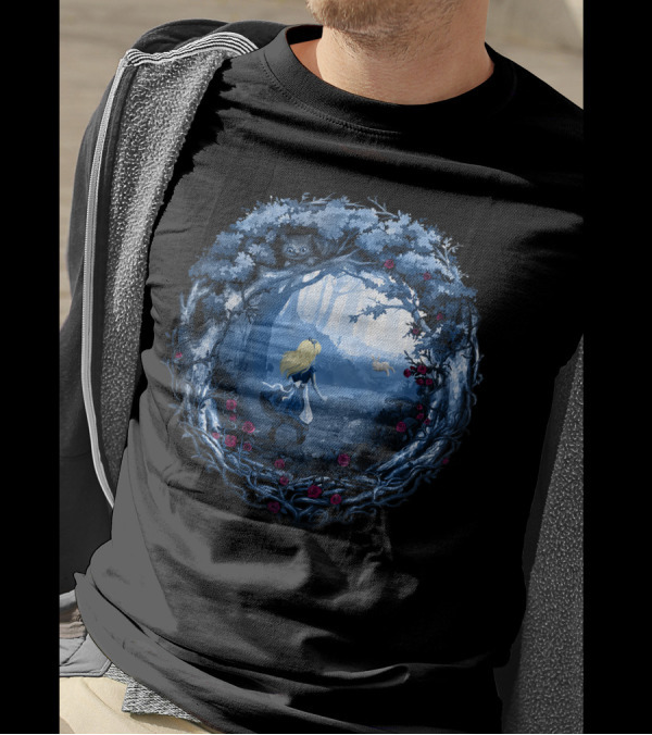Alice In Wonderland Enchanted Forest Adventure T-Shirt