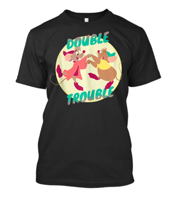 Disney Cinderella Jaq And Gus Double Trouble Moon Dance T-Shirt