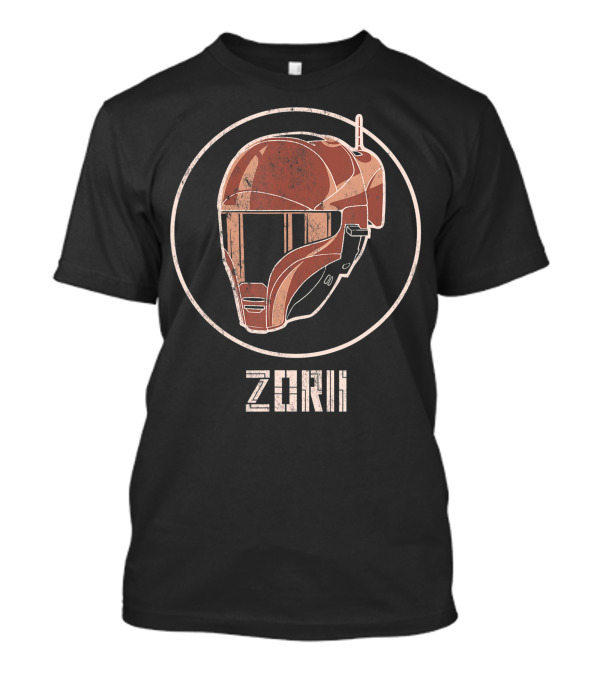 Zorii Star Wars The Rise Of Skywalker Badge Helmet T-Shirt