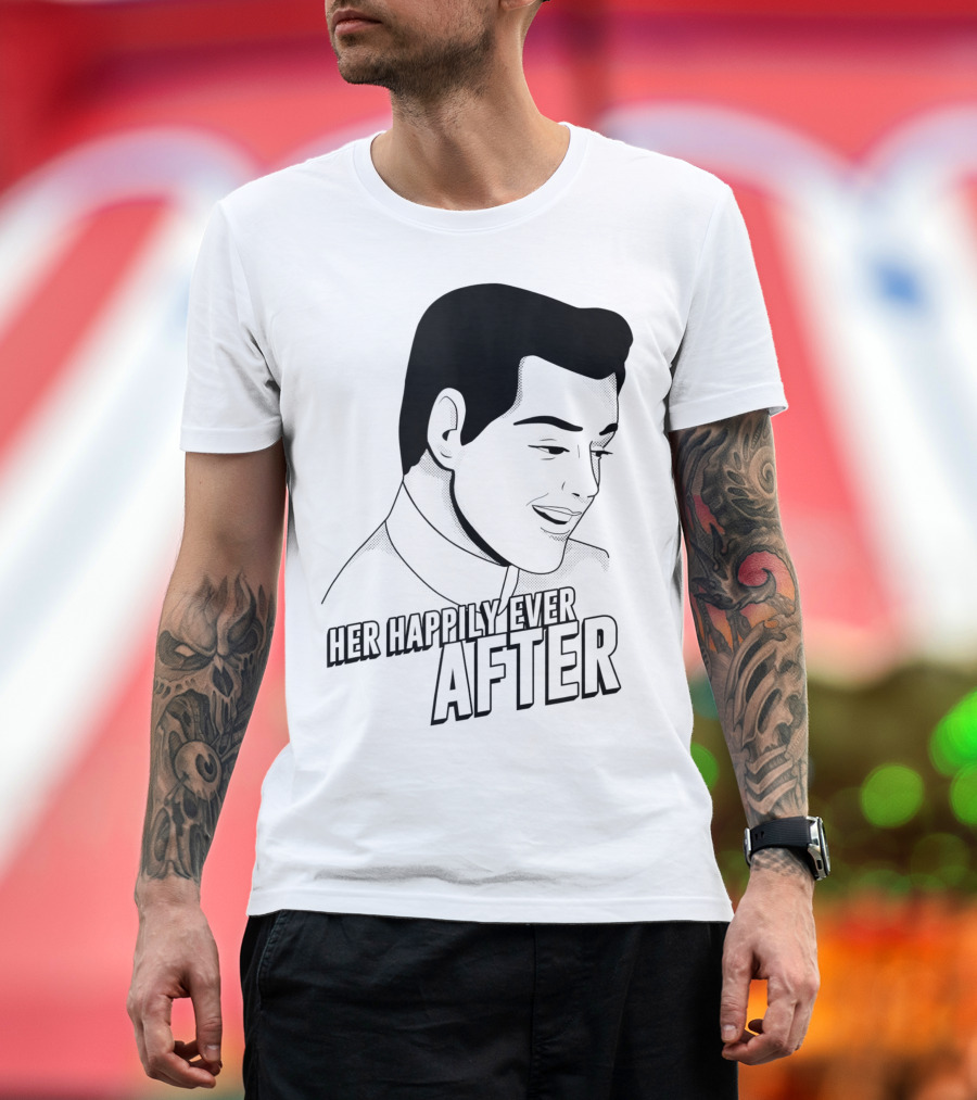 Disney Cinderella Her Happily Ever After Prince Charming T-Shirt