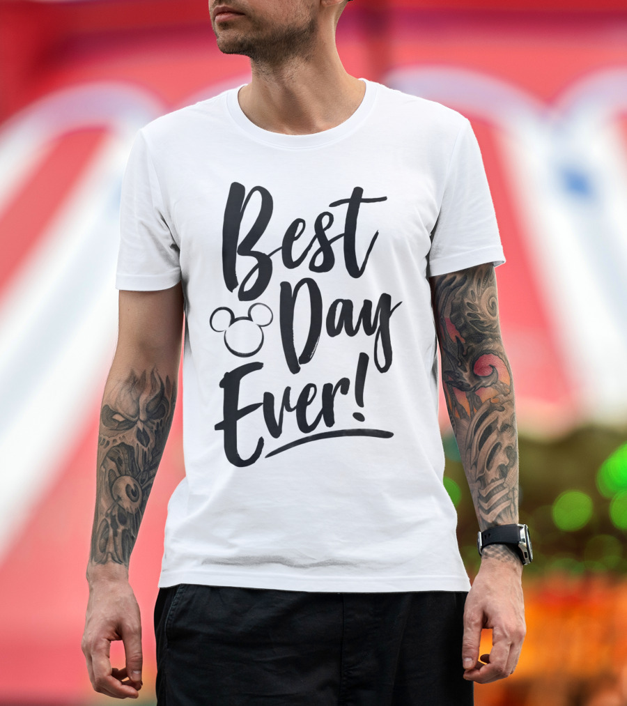 Best Day Ever Disney Mickey And Friends T-Shirt