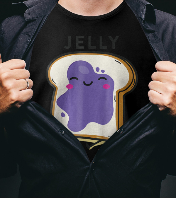 Jelly Peanut Butter 2 Matching Bff Tees Best Friend T-Shirt