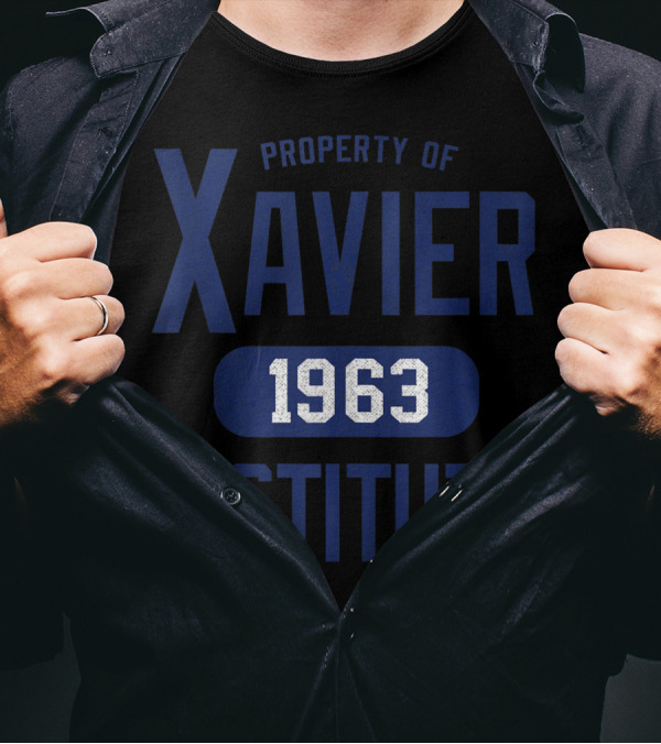 Property Of Xavier Institute 1963 Marvel X Men T-Shirt