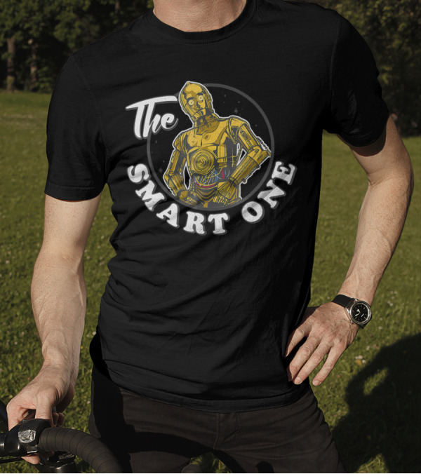 The Smart One Star Wars Episode 8 C 3Po T-Shirt