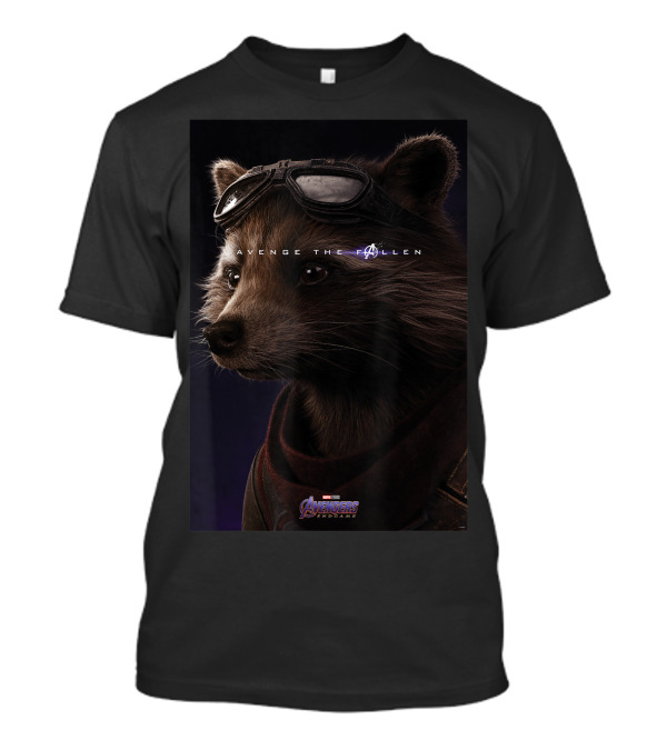 Marvel Avengers Endgame Rocket Avenge The Fallen T-Shirt