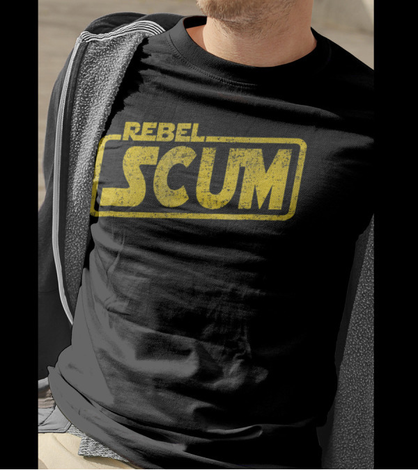 Rebel Scum 70s Sci-Fi Geek T-Shirt