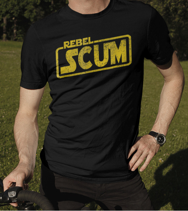 Rebel Scum 70s Sci-Fi Geek T-Shirt